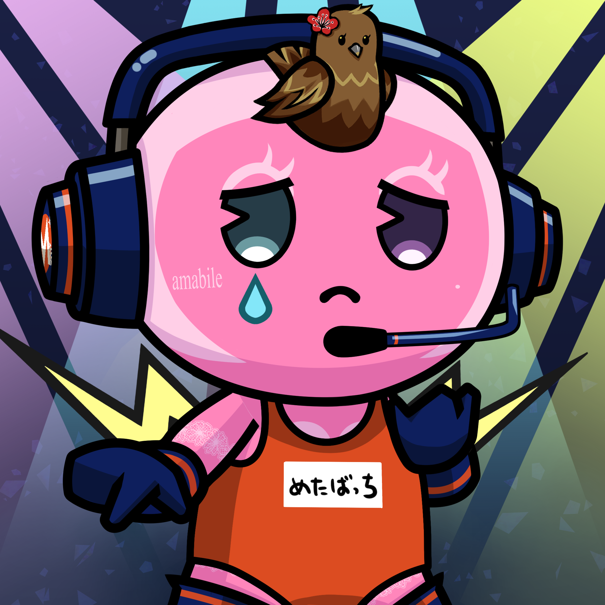 Metabatch Pink Swim-red #03563